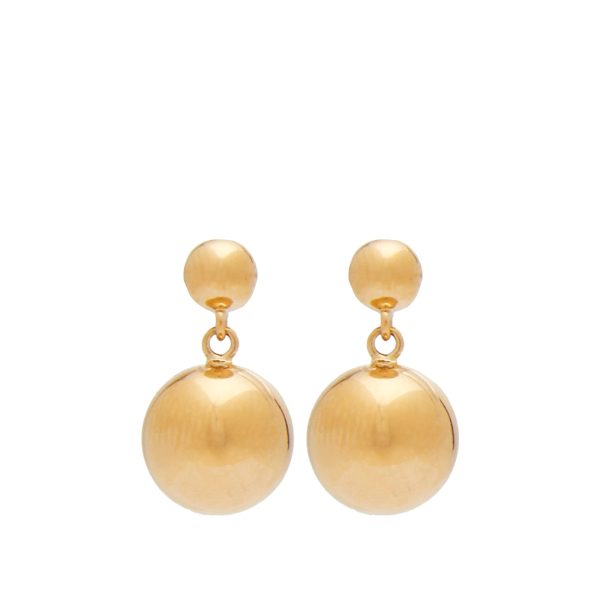 Anni Lu Drop of Gold Earrings