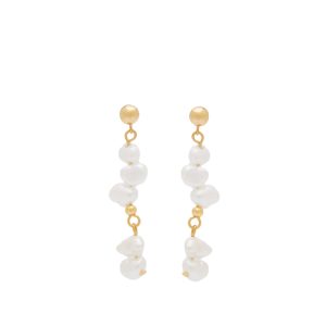 Anni Lu Pearly Long Drop Earrings