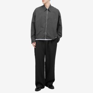 Acne Studios Soverio Cotton Poplin Zip Overshirt