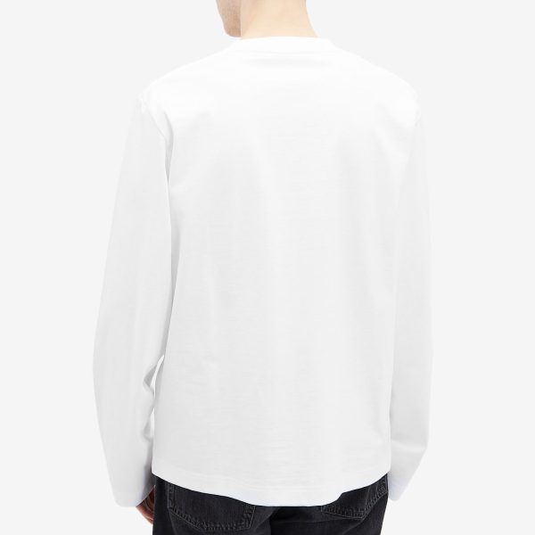 Acne Studios Edden Logo Wings Long Sleeve T-Shirt