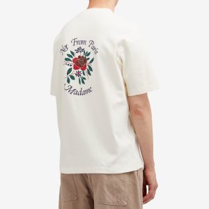 Drôle de Monsieur Flowers Slogan T-Shirt