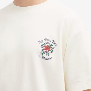 Drôle de Monsieur Flowers Slogan T-Shirt