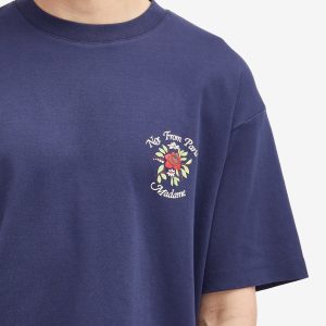 Drôle de Monsieur Flowers Slogan T-Shirt