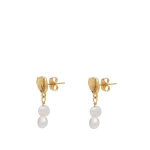 Anni Lu Pearly Short Drop Earrings