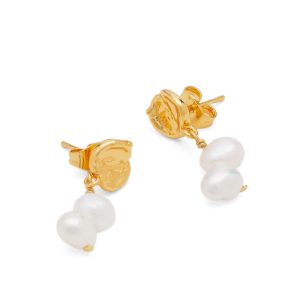 Anni Lu Pearly Short Drop Earrings