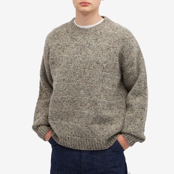 Norse Projects Erik Donegal Diamond Knit Sweatshirt