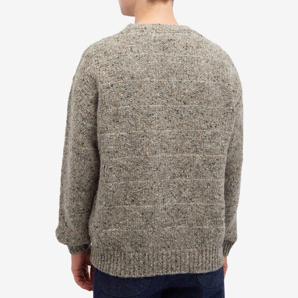 Norse Projects Erik Donegal Diamond Knit Sweatshirt