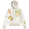 Palm Angels Neon Palm Popover Hoodie