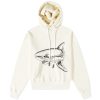 Palm Angels Split Shark Popover Hoodie