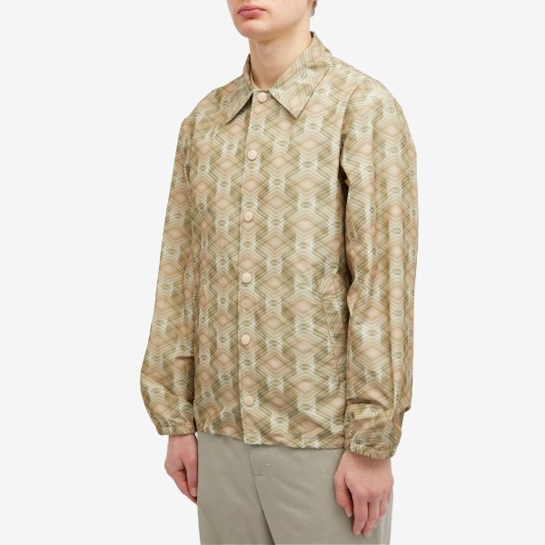 Dries Van Noten Vorrie Printed Coach Jacket