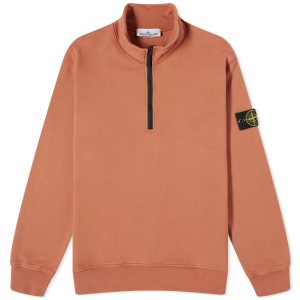 Stone Island Garment Dyed Half Zip Sweat