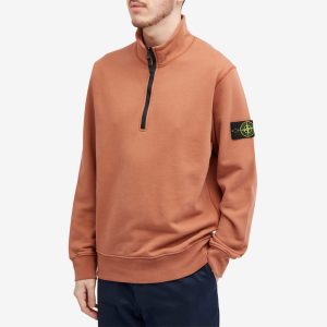 Stone Island Garment Dyed Half Zip Sweat