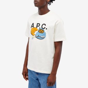 END. x A.P.C. 'Coffee Club' Cedric T-Shirt