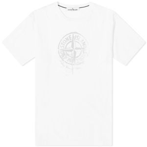 Stone Island Reflective One Badge Print T-Shirt