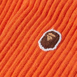 A Bathing Ape Ape Head One Point Sock