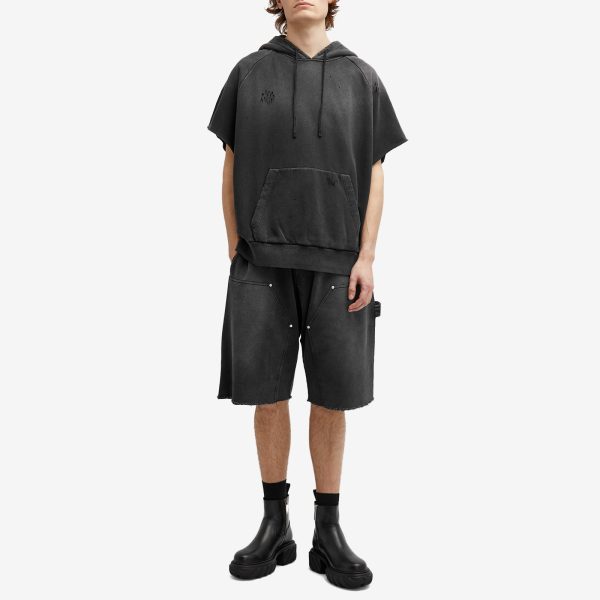 Givenchy Short Sleeve Raglan Hoodie