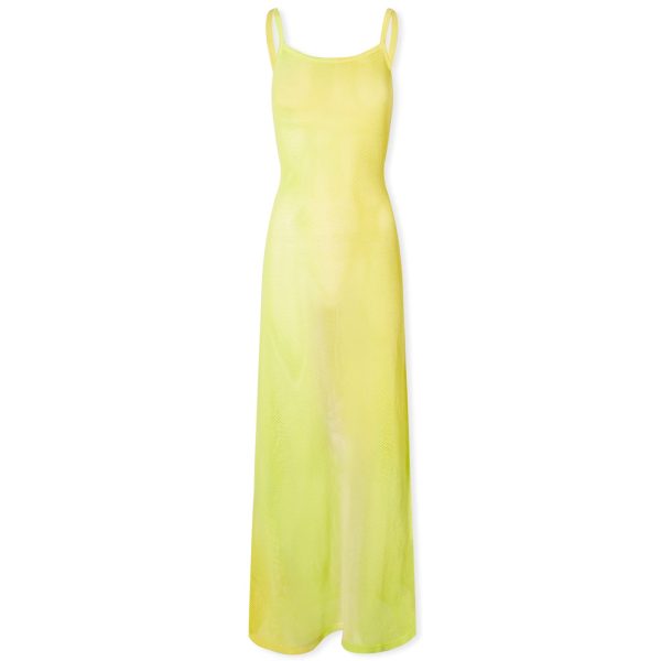 Acne Studios Tie Dye Mesh Maxi Dress