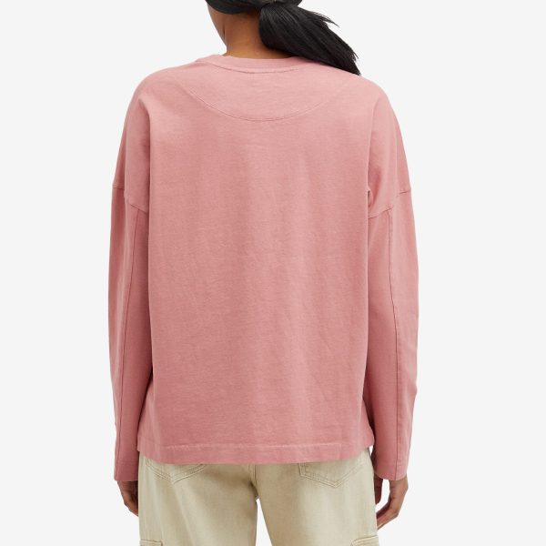 Adanola Washed Long Sleeve Boxy T-Shirt