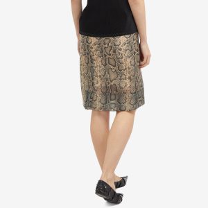 Sportmax Desio Snakeskin Mini Skirt