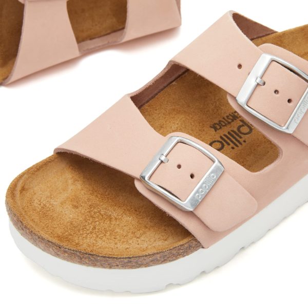 Birkenstock Arizona Platform Flex Nubuck