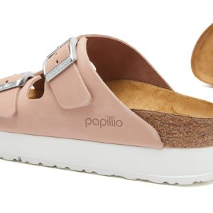 Birkenstock Arizona Platform Flex Nubuck