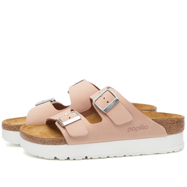 Birkenstock Arizona Platform Flex Nubuck