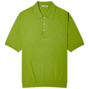 Auralee Cotton Knit Polo