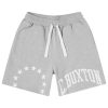 Cole Buxton Cut Off Varsity Sweat Shorts