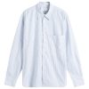 Universal Works Security Stripe Square Pocket Shirt