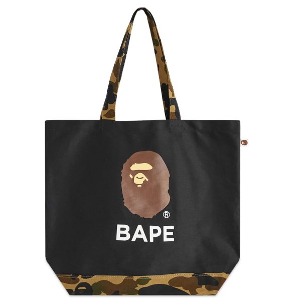 A Bathing Ape 1st Camo Ape Head Tote Bag