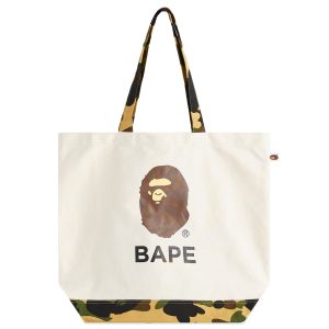 A Bathing Ape 1st Camo Ape Head Tote Bag