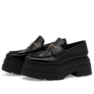 Alexander Wang Patent Leather Platform Loafer