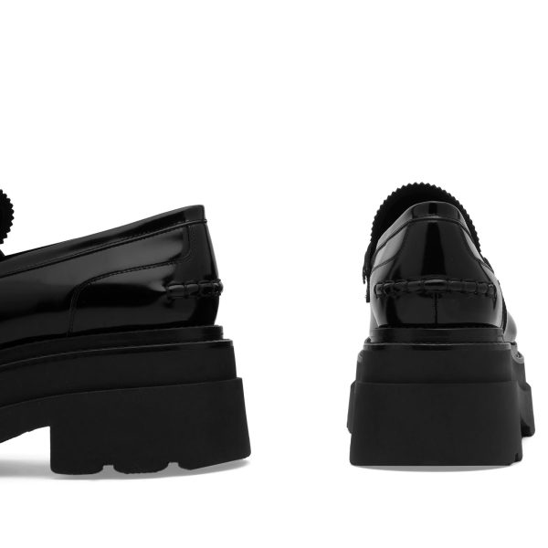 Alexander Wang Patent Leather Platform Loafer