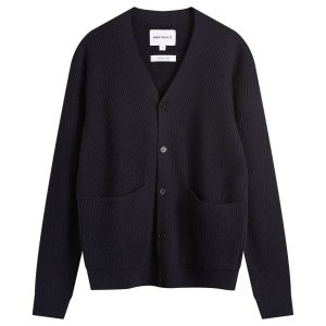 Norse Projects Loki Wool Rib Knit Cardigan