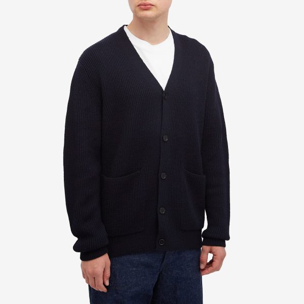 Norse Projects Loki Wool Rib Knit Cardigan