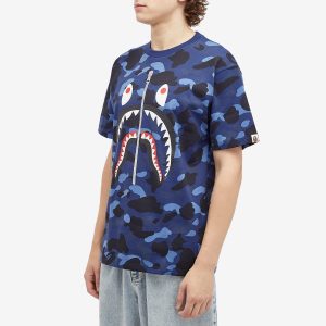 A Bathing Ape All Over Colour Camo Shark T-Shirt