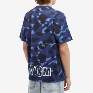 A Bathing Ape All Over Colour Camo Shark T-Shirt