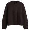 Studio Nicholson Cable Knit Crew Neck