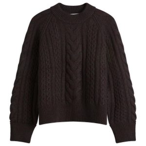 Studio Nicholson Cable Knit Crew Neck