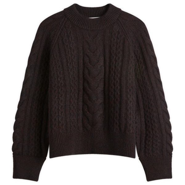 Studio Nicholson Cable Knit Crew Neck