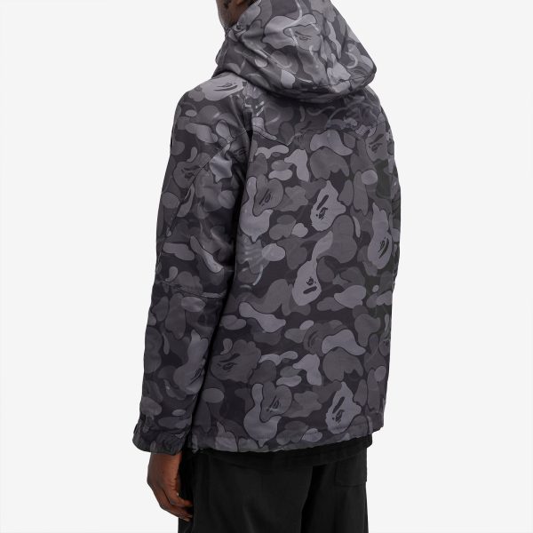 A Bathing Ape Laminated Camo Snowboard Jacket