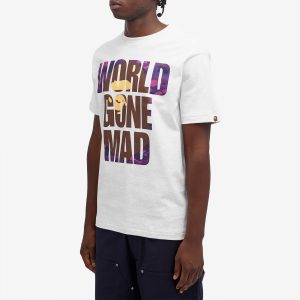 A Bathing Ape Colour Camo WGM Ape Head T-Shirt