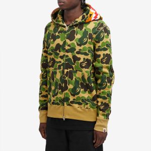 A Bathing Ape ABC Camo Tiger Zip Hoodie