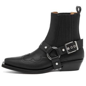 Ganni Fitted Chelsea Western Boot