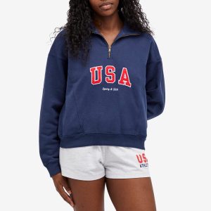 Sporty & Rich USA Quarter Zip