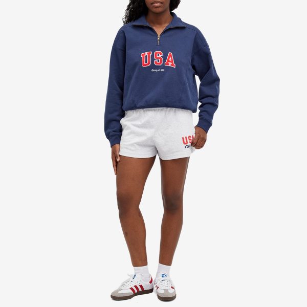 Sporty & Rich USA Quarter Zip