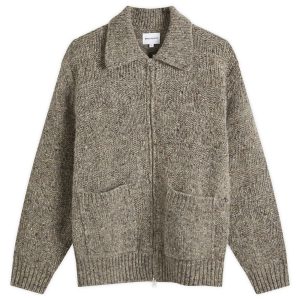 Norse Projects Erik Donegal Diamond Knit Jacket