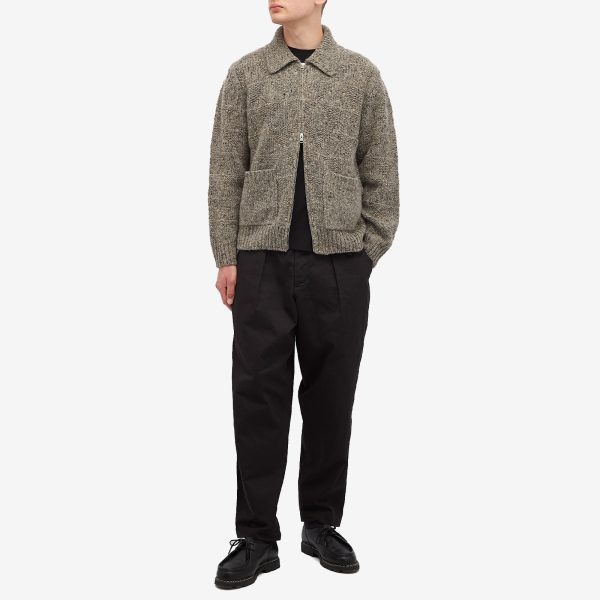 Norse Projects Erik Donegal Diamond Knit Jacket