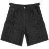 VETEMENTS Multi Pocket Cargo Denim Shorts