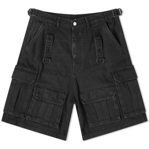 VETEMENTS Multi Pocket Cargo Denim Shorts